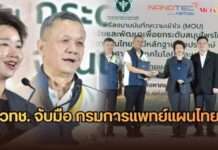 สวทช. โดย นาโนเทค จับมือ กรมการแพทย์แผนไทยฯ นำ “นาโนเทคโนโลยี” ยกระดับสมุนไพรไทยสู่ยาแผนไทยมาตรฐานสากล สร้างความเชื่อมั่นด้วยหลักฐานเชิงประจักษ์